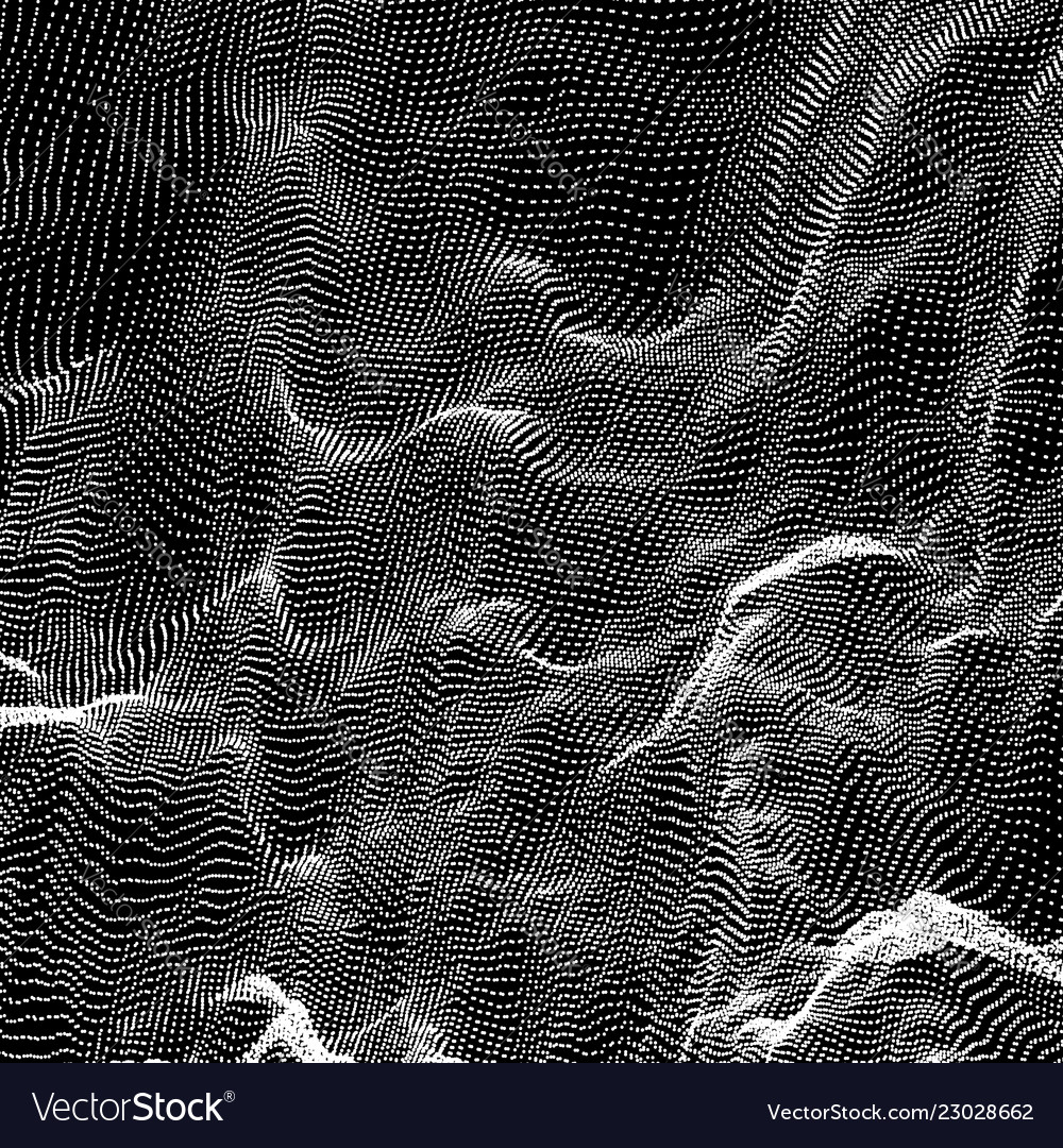 Futuristic Network Particle System