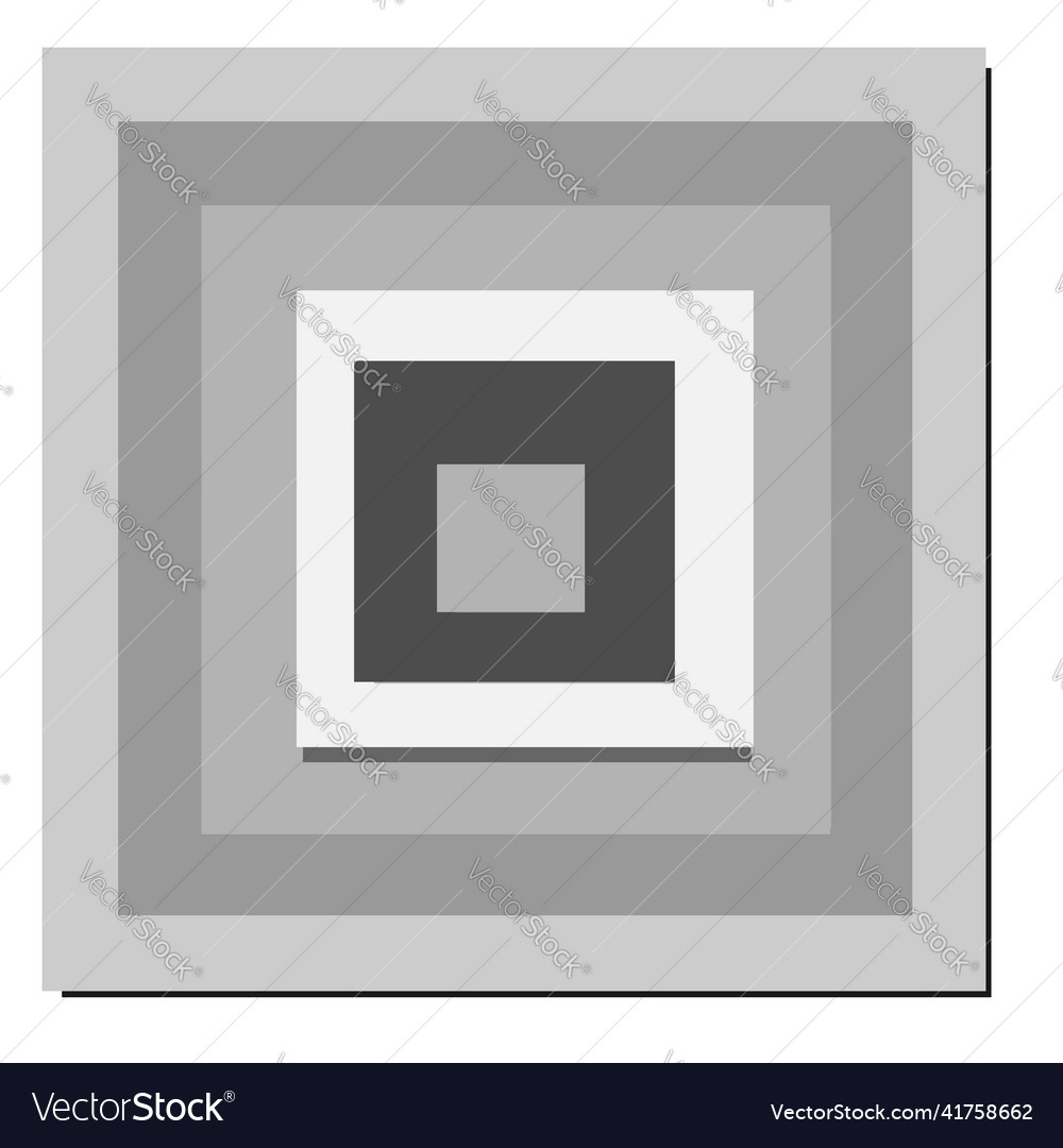 Overlapping random squares abstract grayscale
