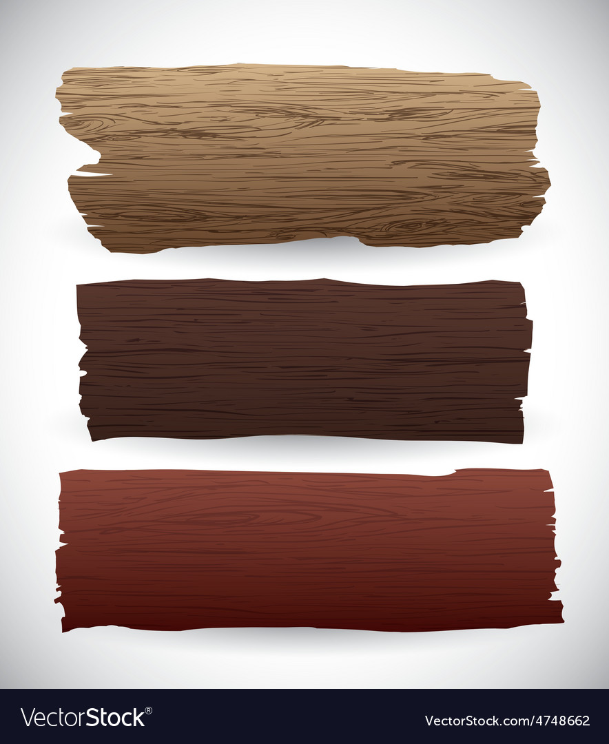 Wooden design Royalty Free Vector Image - VectorStock