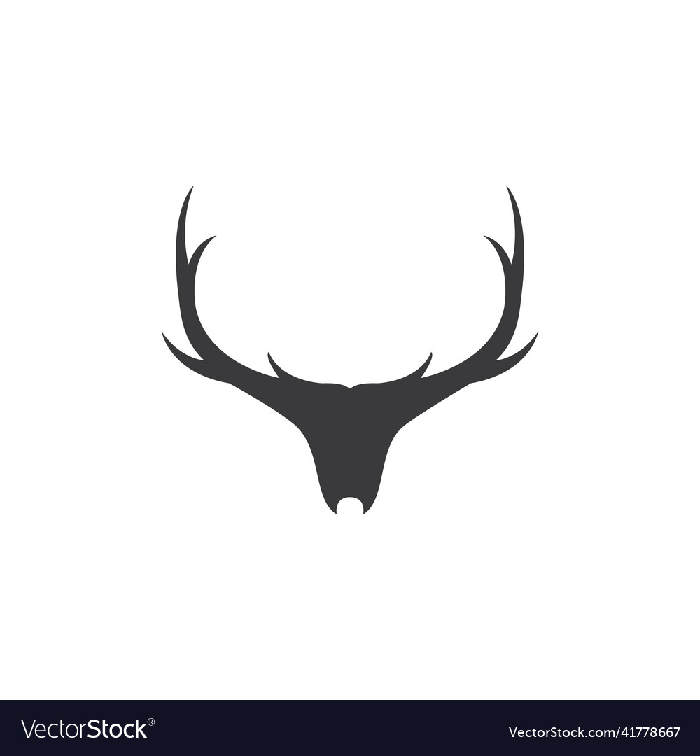 Deer Antler Royalty Free Vector Image Vectorstock