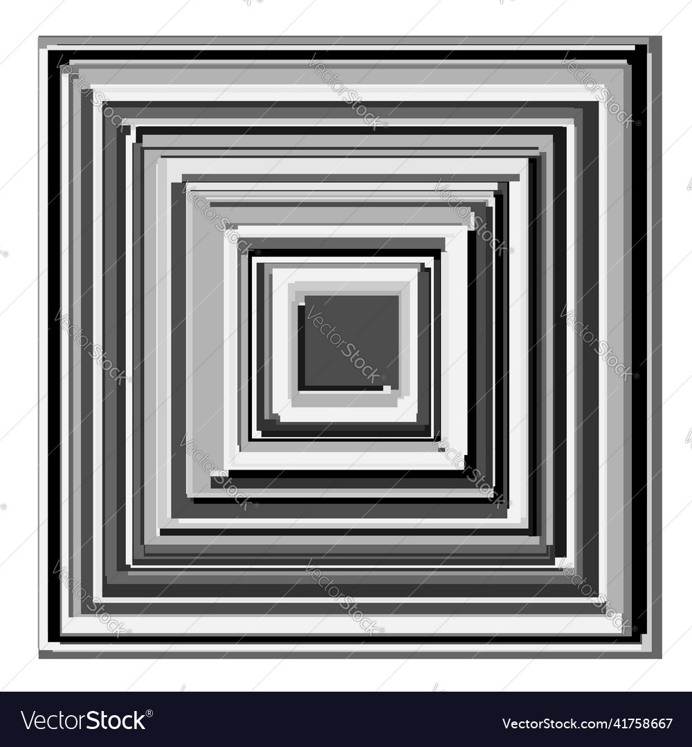 Overlapping random squares abstract grayscale