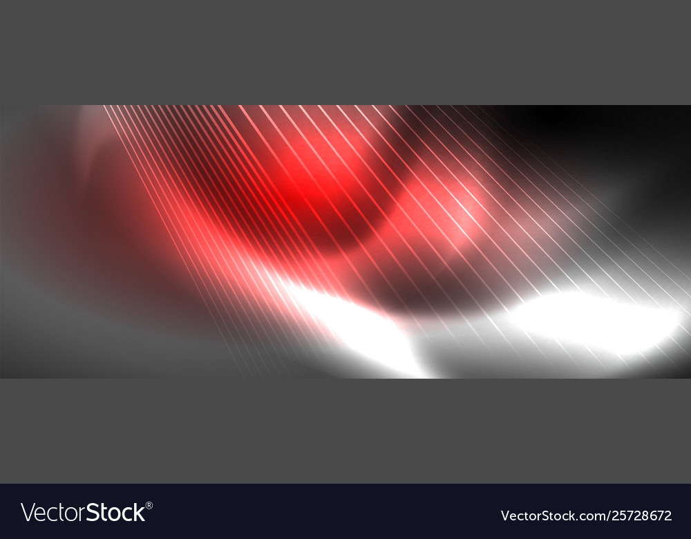 Color light with lines outer space background vector image Color light with lines outer space background