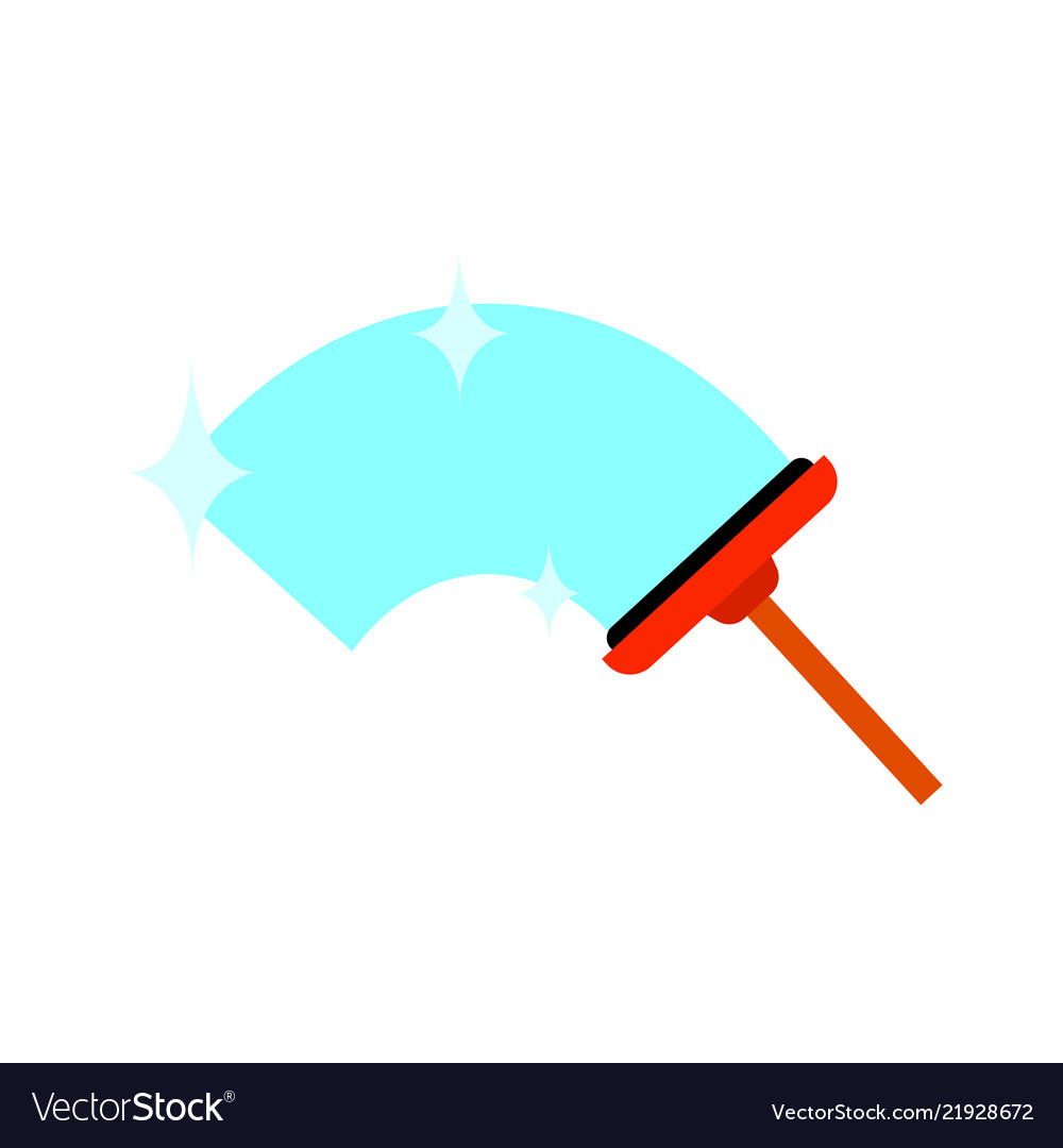 Colored window cleaner icon