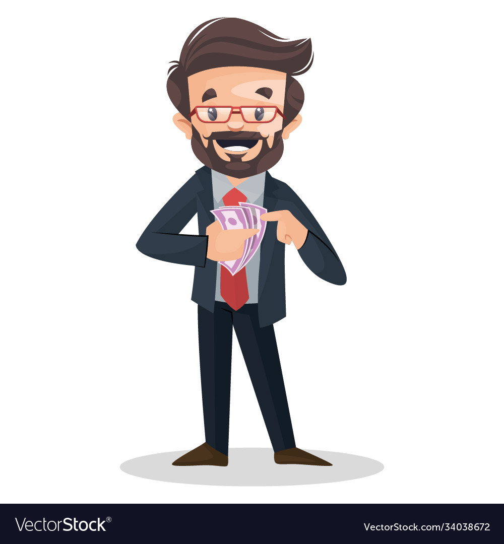 Financial Advisor Royalty Free Vector Image - Vectorstock