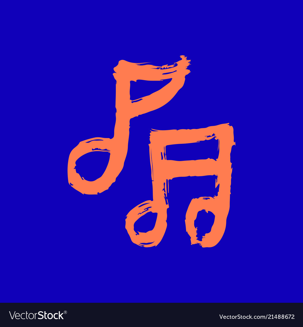 Notes textured colored icons