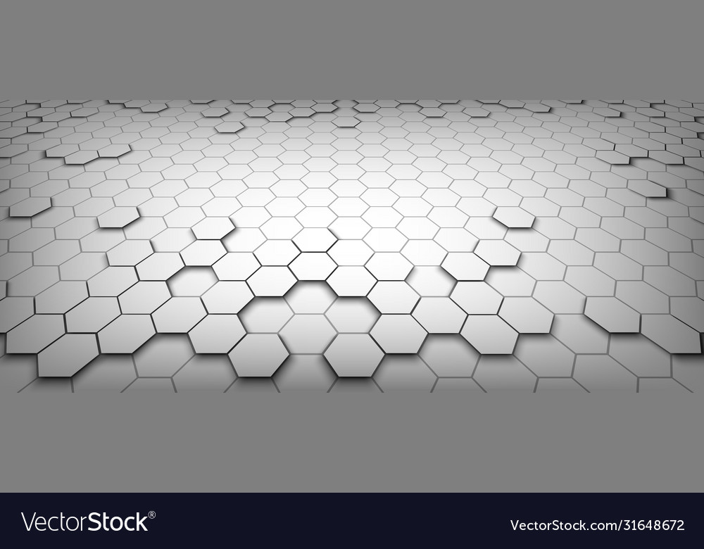 Pattern hexagon background abstract