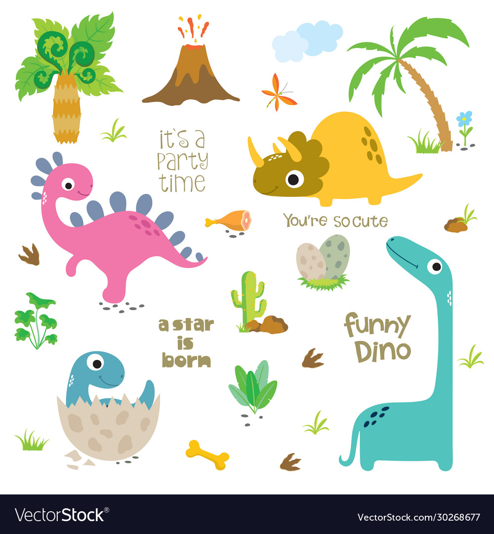 Cute Dinosaur Collection