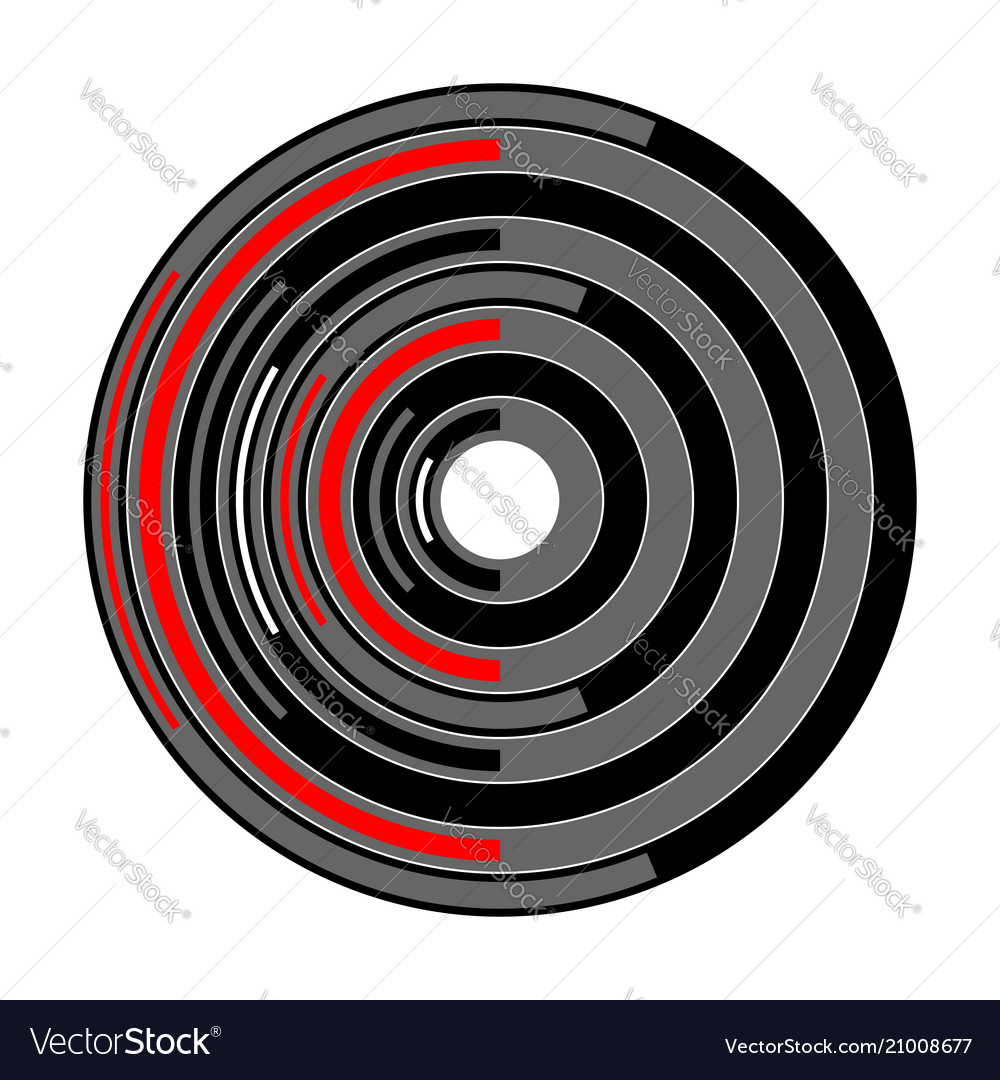 Dynamic Rotating Circles