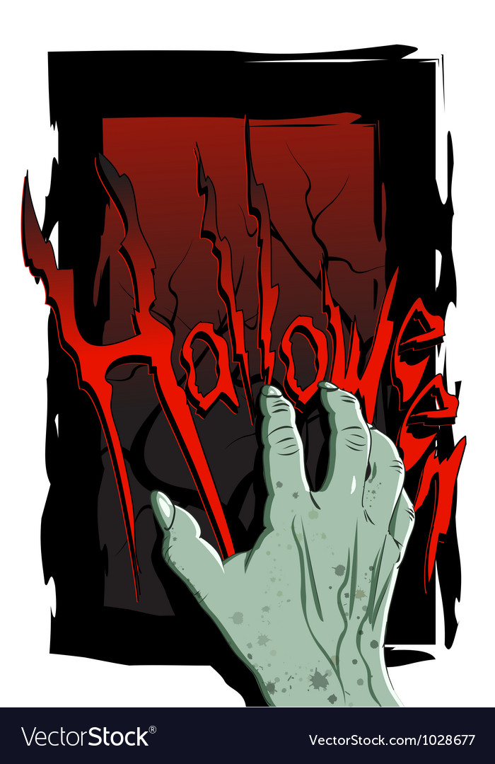 Hand halloween