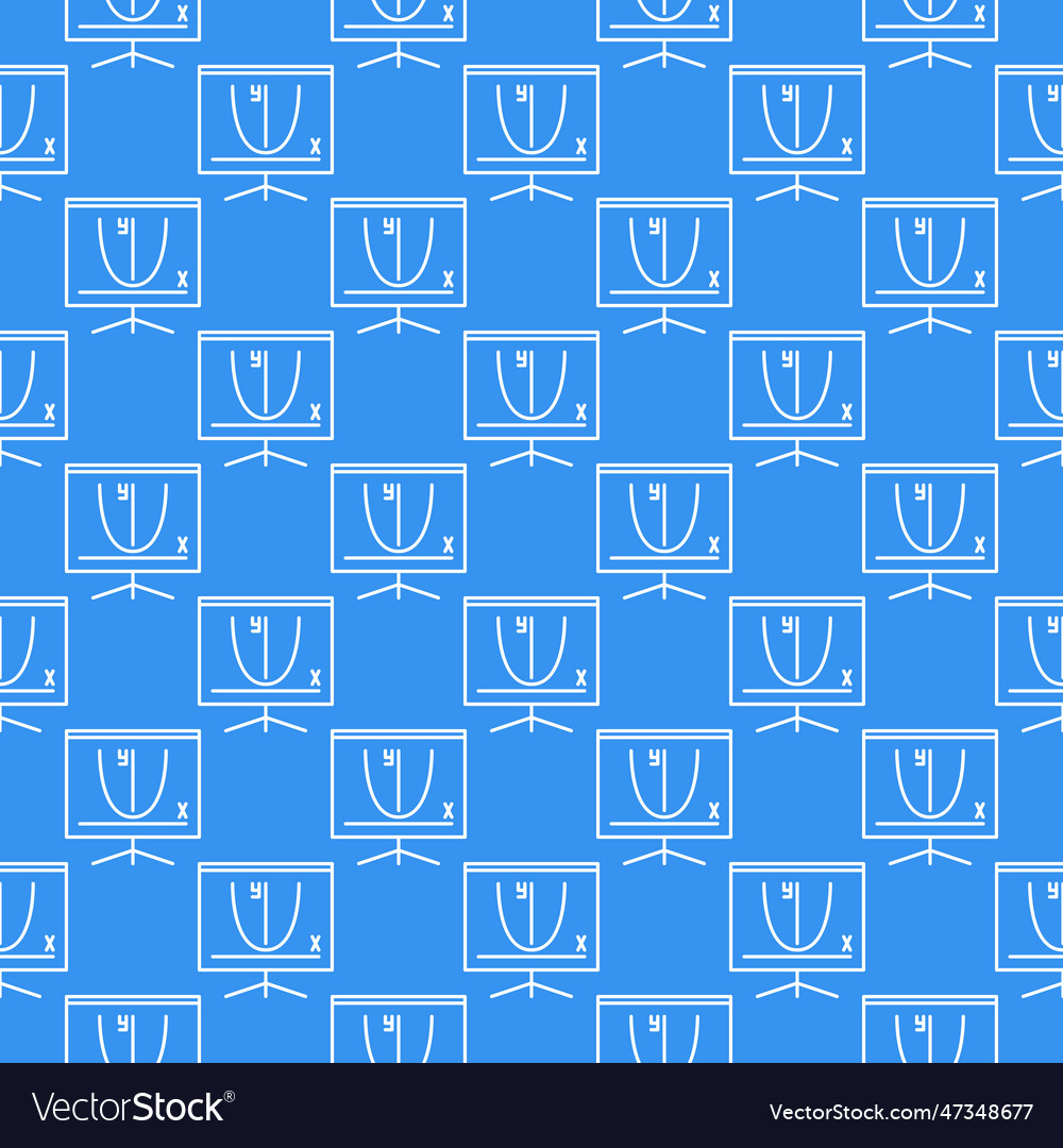 Math graph mathematics science concept line blue vector image Math graph mathematics science concept line blue