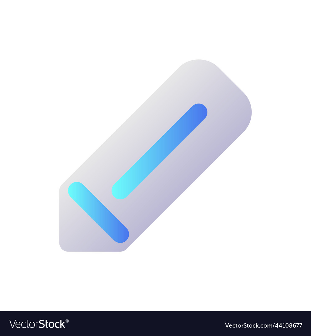 Pencil pixel perfect flat gradient two-color ui