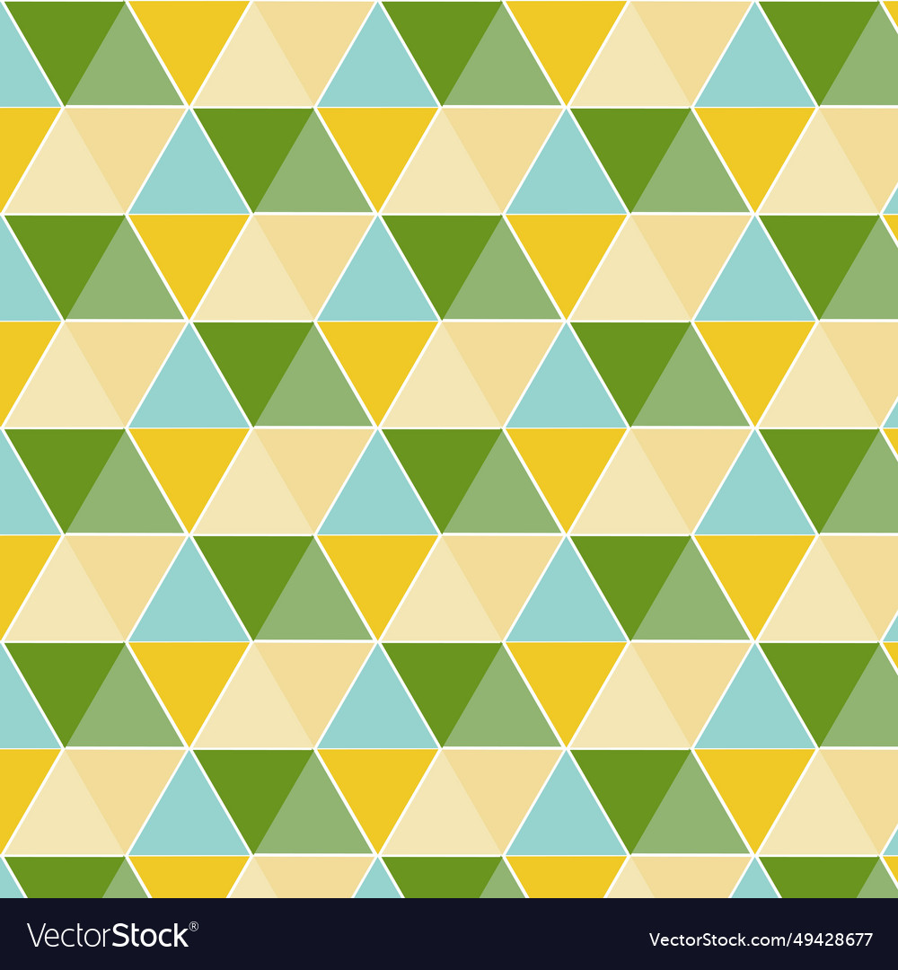 Triangles color pattern 2 Royalty Free Vector Image