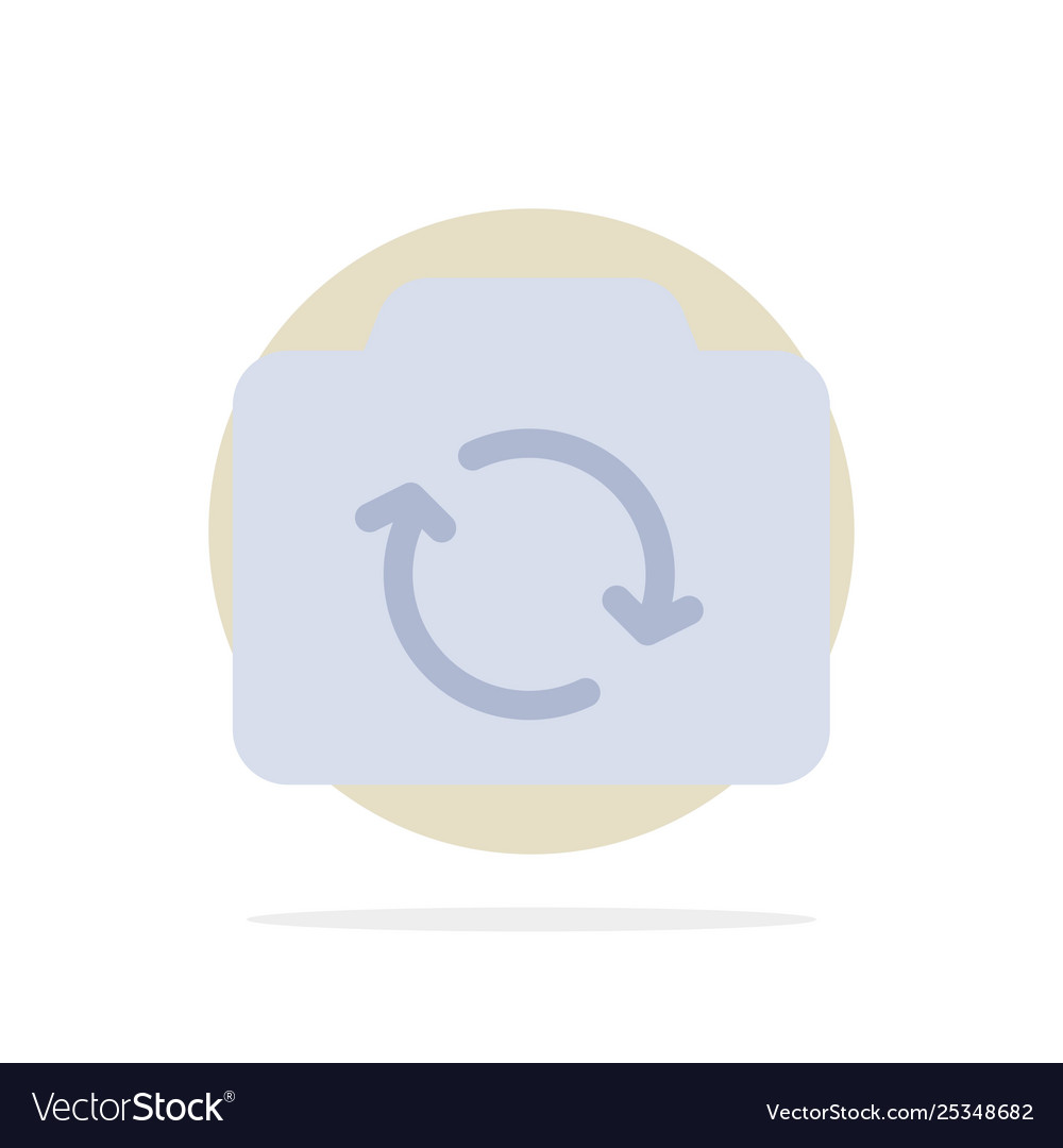 Camera refresh basic ui abstract circle