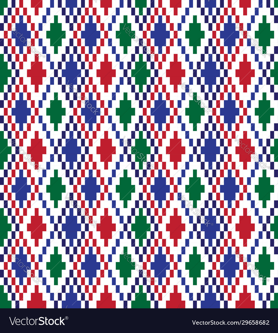 Classic argyle seamless pattern