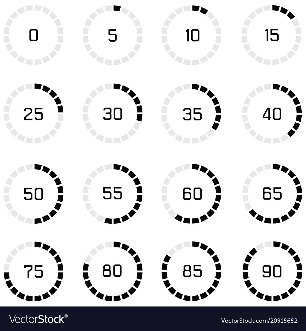 Loading icon set