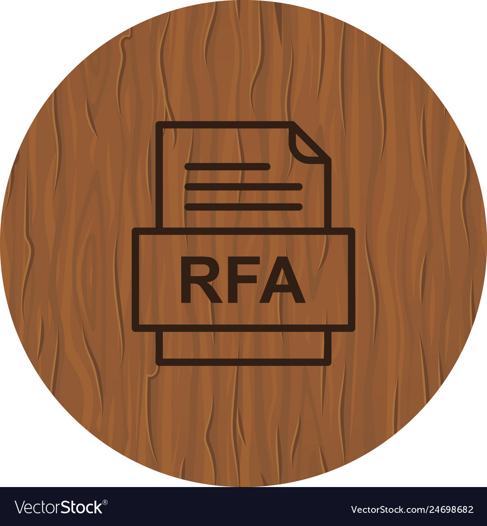 Rfa file document icon