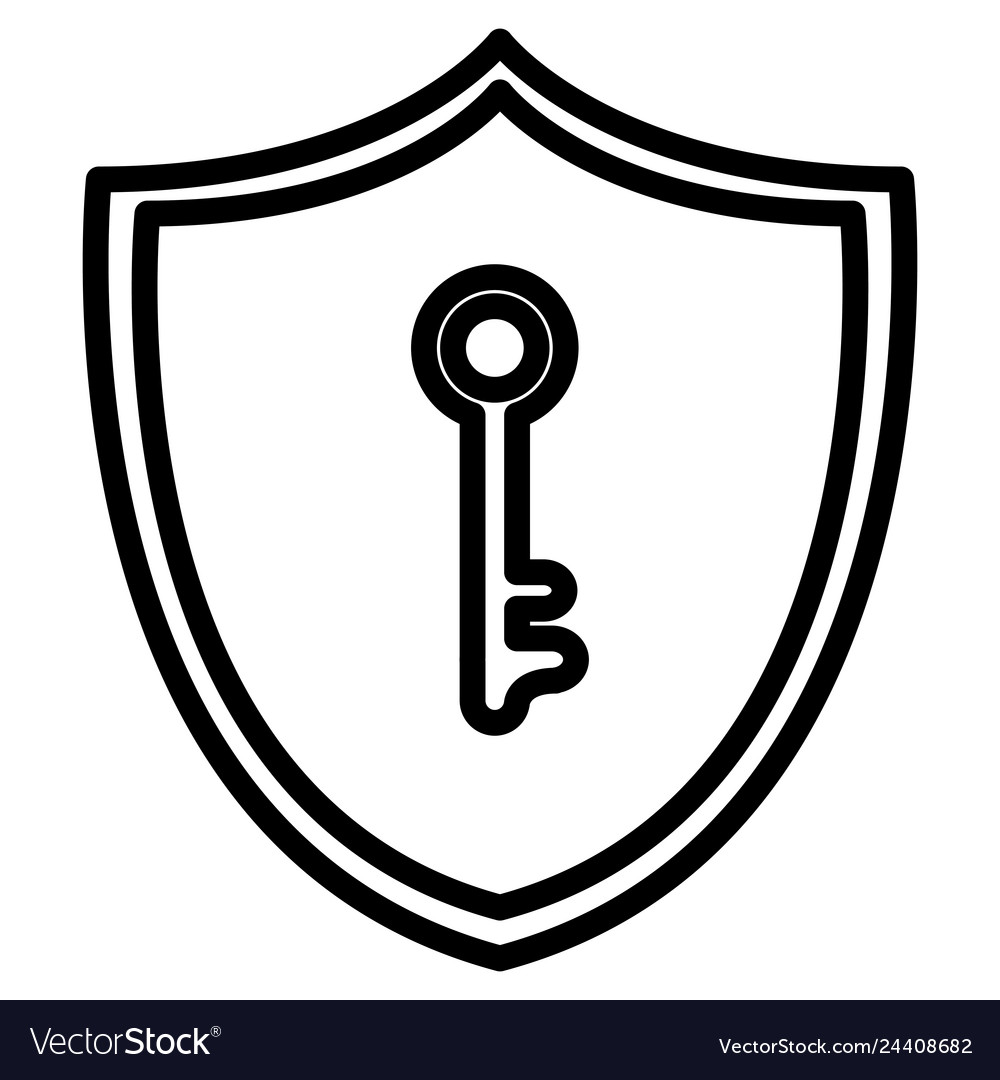 Shield security with key