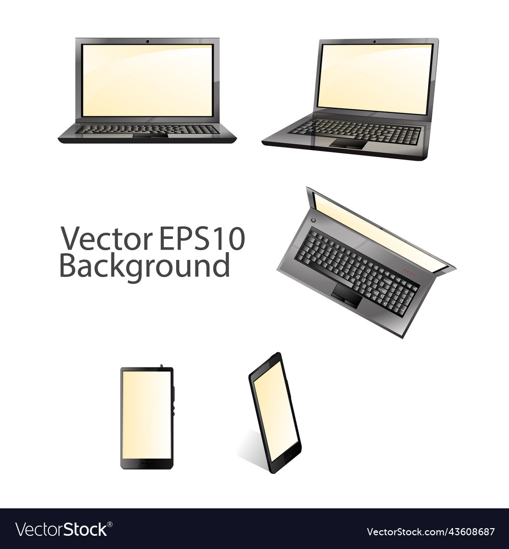 Design modern technology device computer