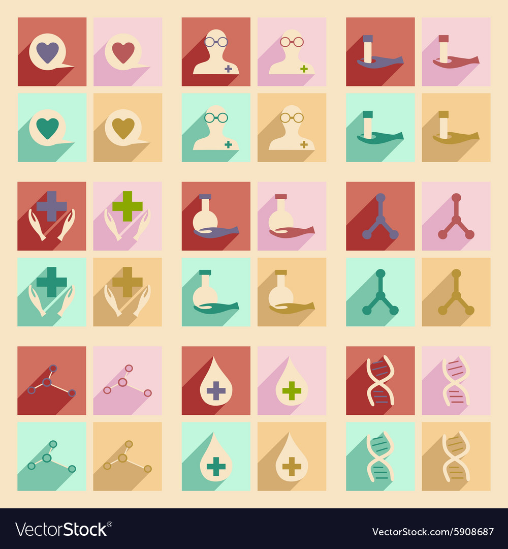 Flat with shadow concept and mobile application