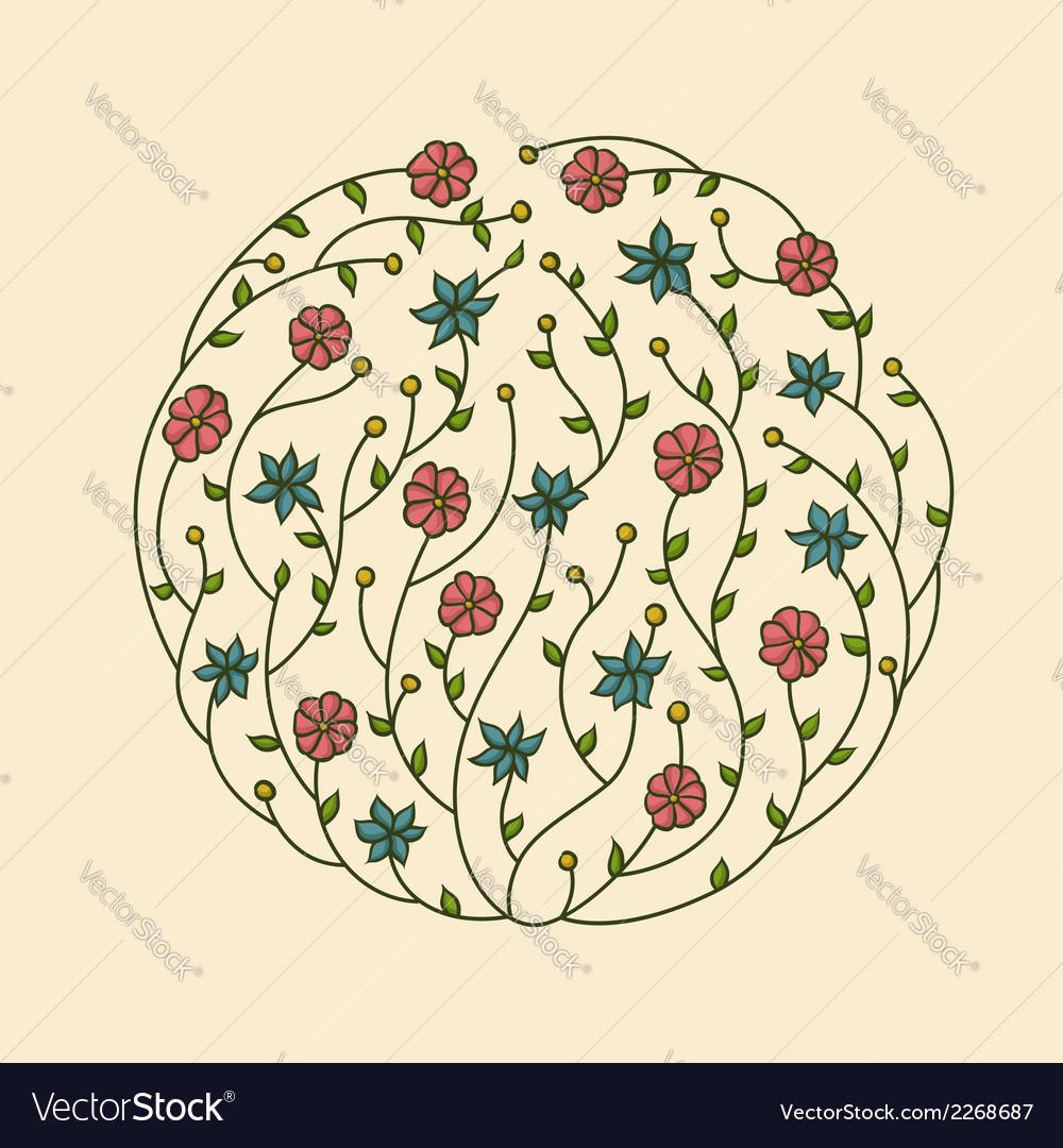 Flowers Royalty Free Vector Image VectorStock