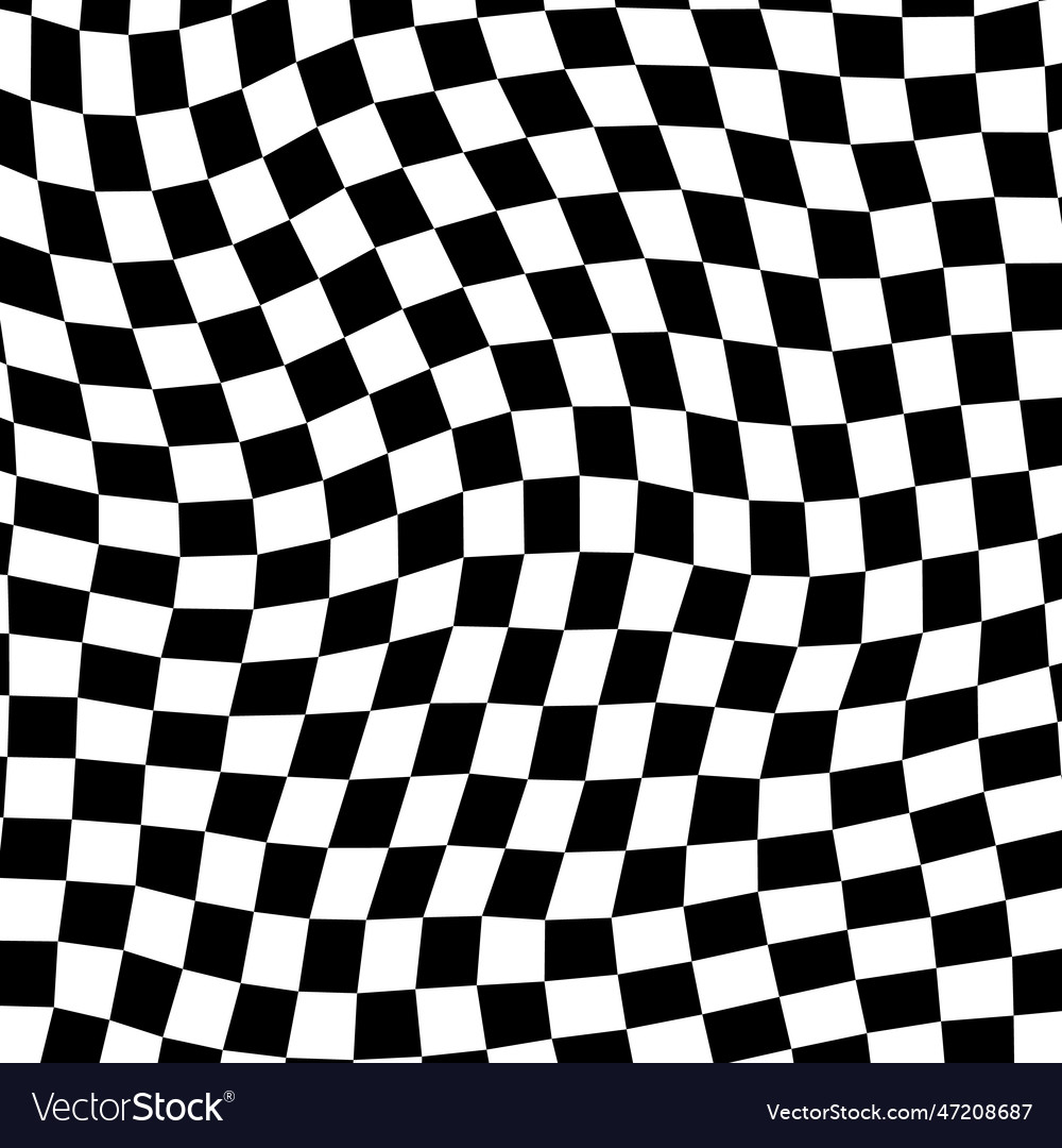 Groovy retro pattern background in psychedelic vector image Groovy retro pattern background in psychedelic