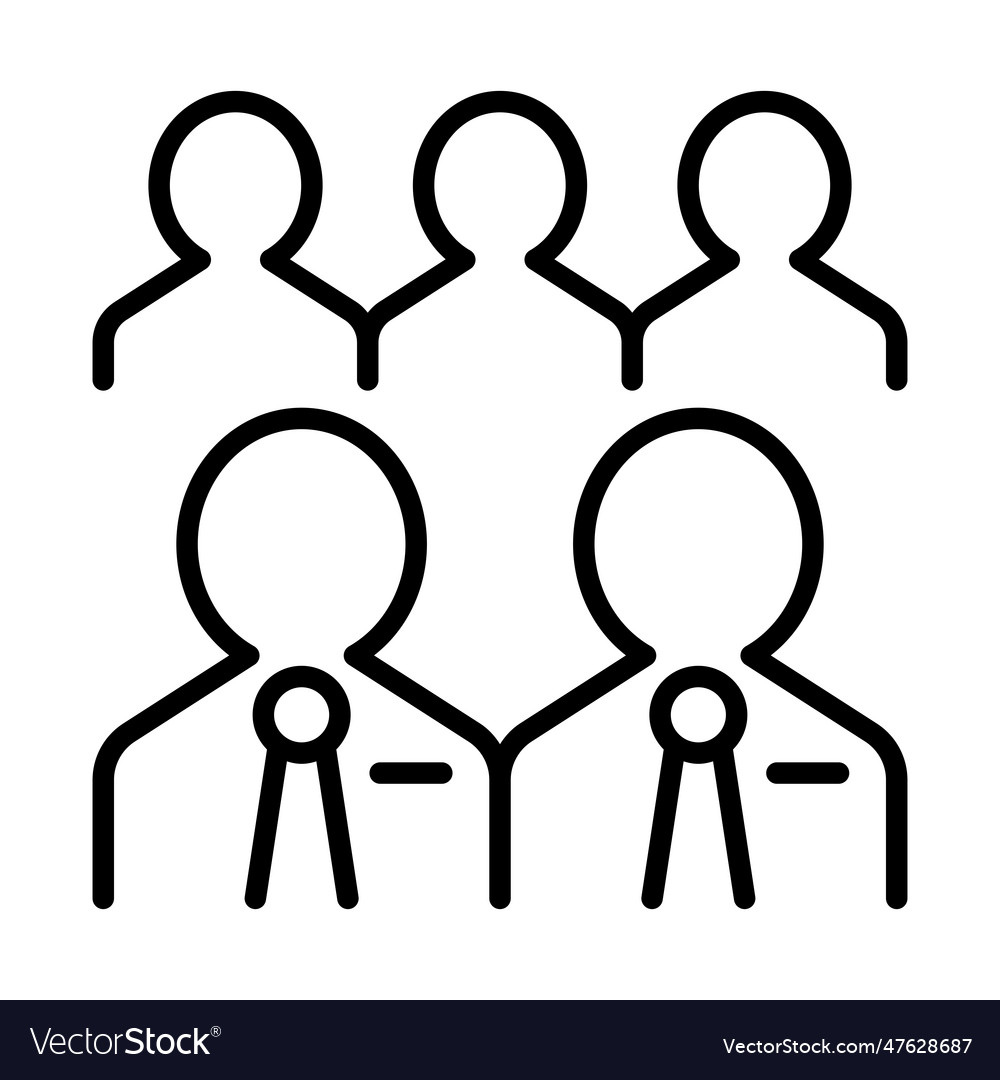 Teamwork icon Royalty Free Vector Image - VectorStock