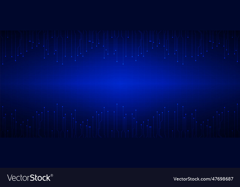 Technology background with hi-tech digital data vector image Technology background with hi-tech digital data