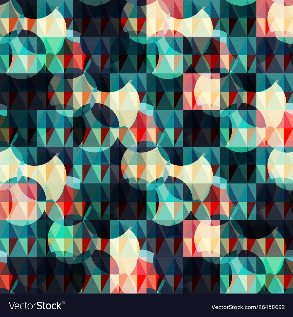Abstract psychedelic geometric pattern Vector Image Abstract psychedelic geometric pattern