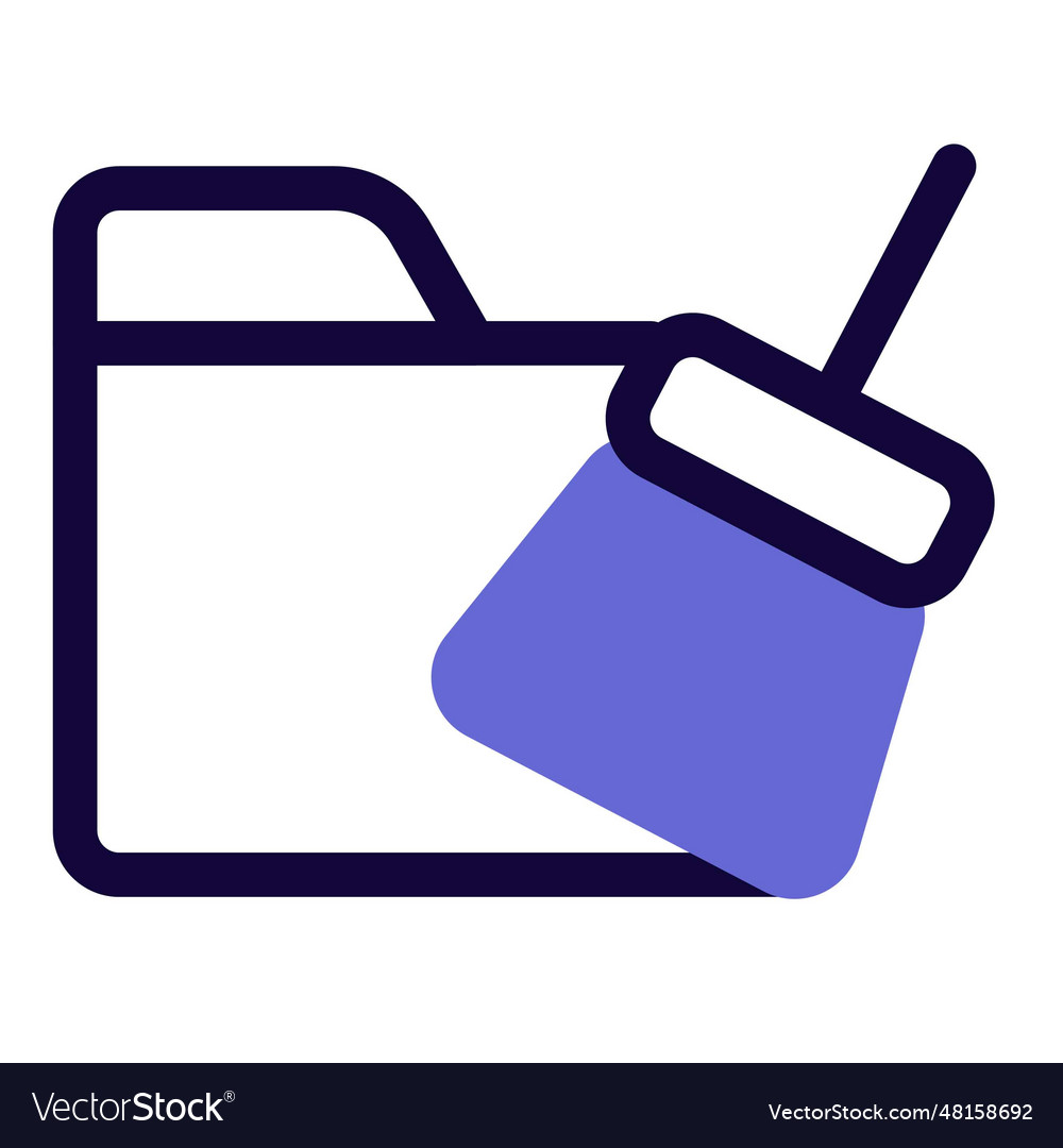 Cleaner used to remove junk from folder