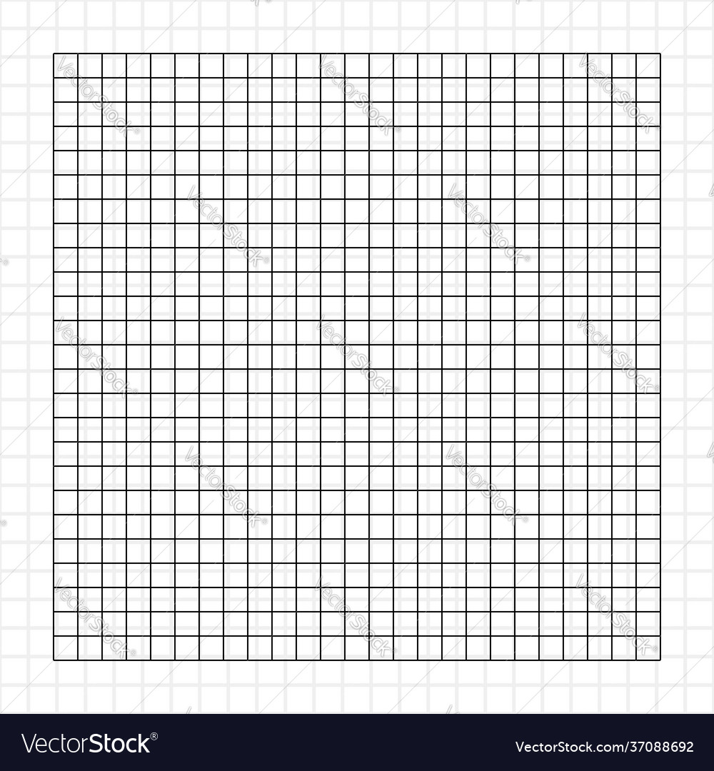 Grid mesh graph plotting paper pattern same units vector image Grid mesh graph plotting paper pattern same units