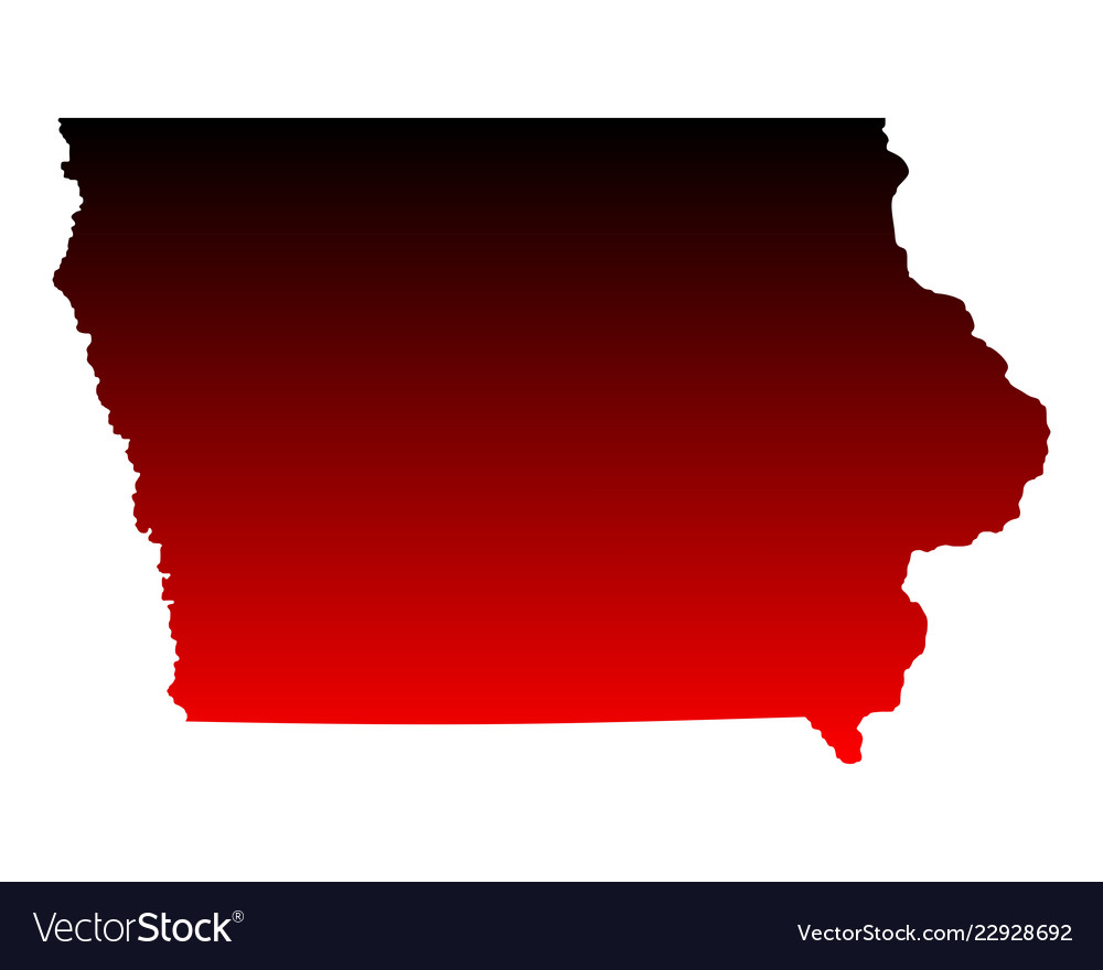 Map of iowa