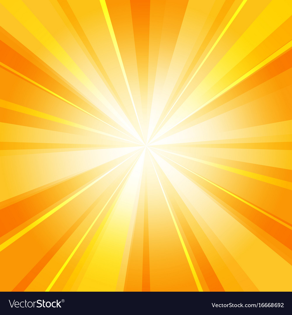 Shiny sun radiator background Royalty Free Vector Image