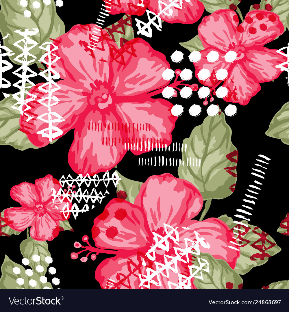 Abstract seamless pattern Vector Image Abstract seamless pattern