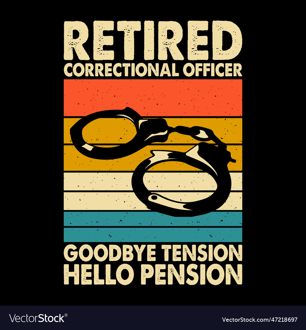 Vintage retirement pension retired t-shirt design Vector Image