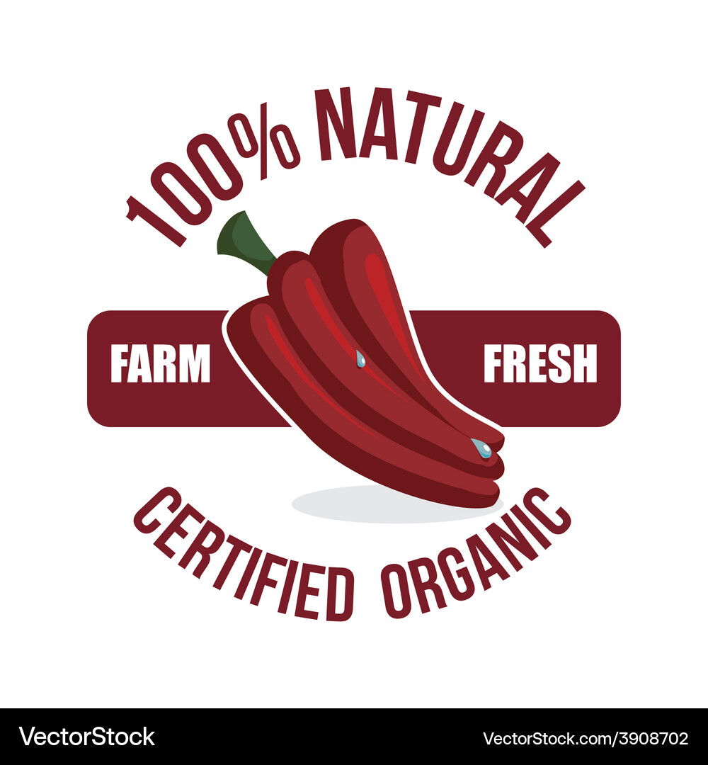 Farm fresh Royalty Free Vector Image - VectorStock