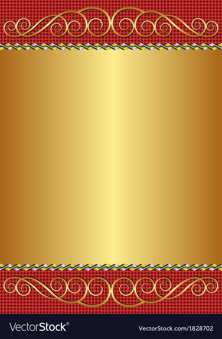 Golden background Royalty Free Vector Image - VectorStock