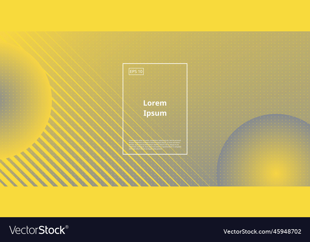 Gradient background with geometric element