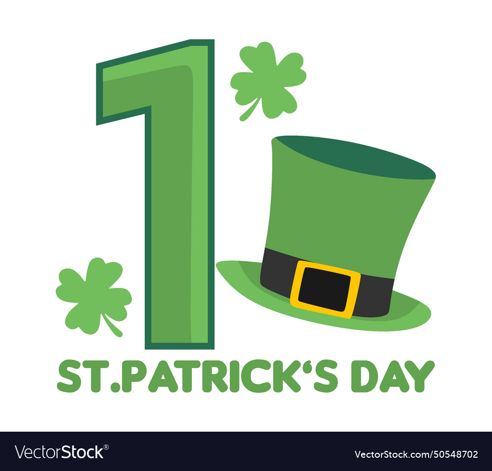 Happy celebrate st patricks day Royalty Free Vector Image