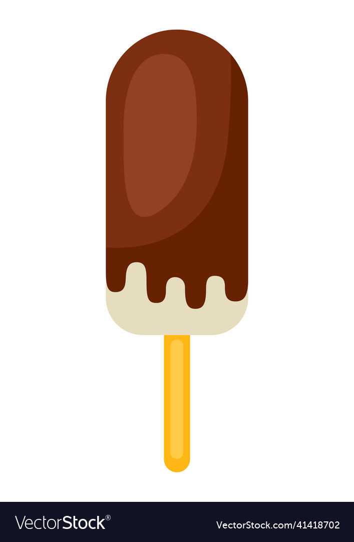 Popsicle ice cream summer image Royalty Free Vector Image