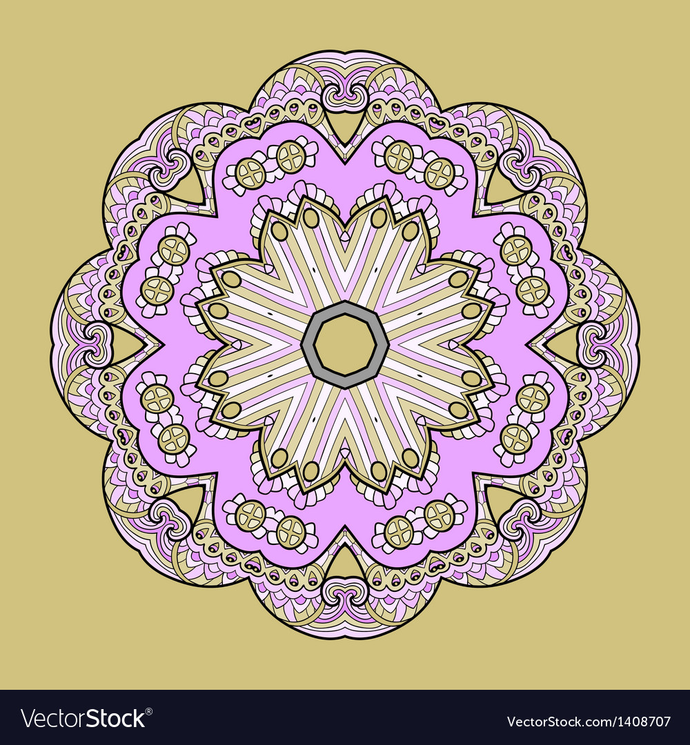 Circular ornament design