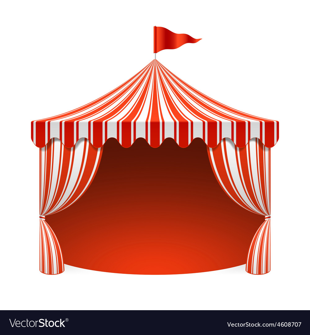 Circus Tent Royalty Free Vector Image Vectorstock