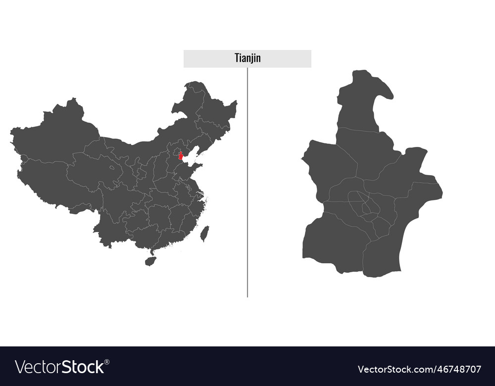 Tianjin Map - China Province