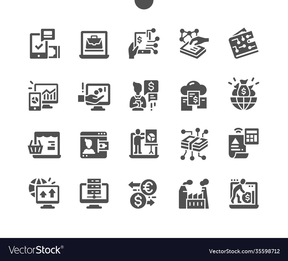 Digitale Wirtschaft Online-Analysen und Buchhaltung vector image Digitale Wirtschaft Online-Analysen und Buchhaltung