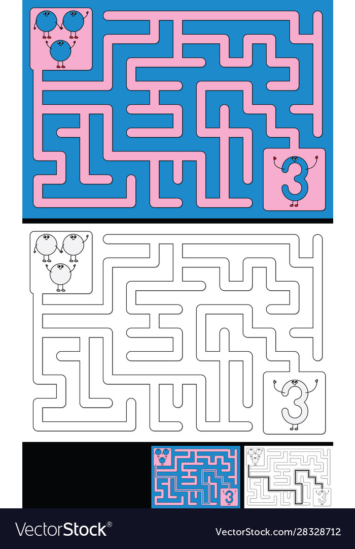 Easy number maze - 3