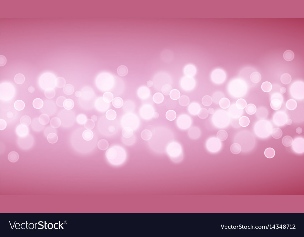 Pink Bokeh Lights Background