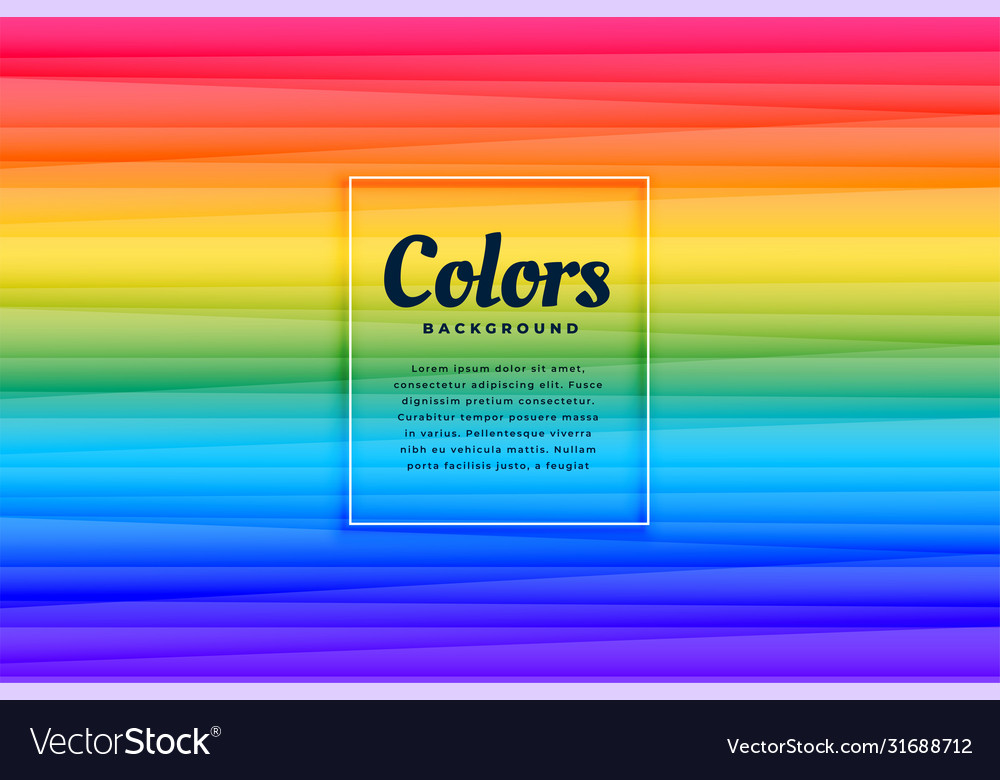 Rainbow Spectrum Vibrant Farbe Hintergrund