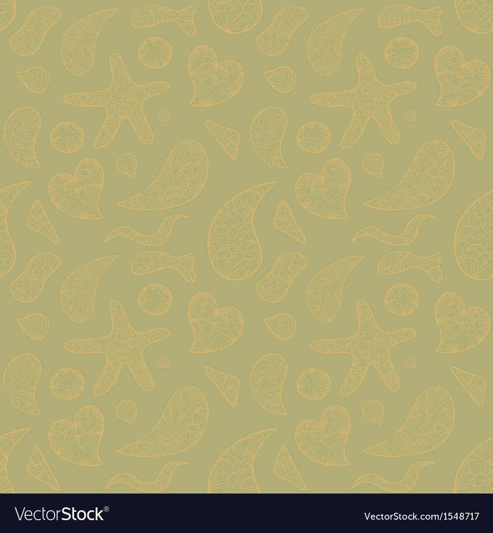 Abstract seamless pattern retro colors