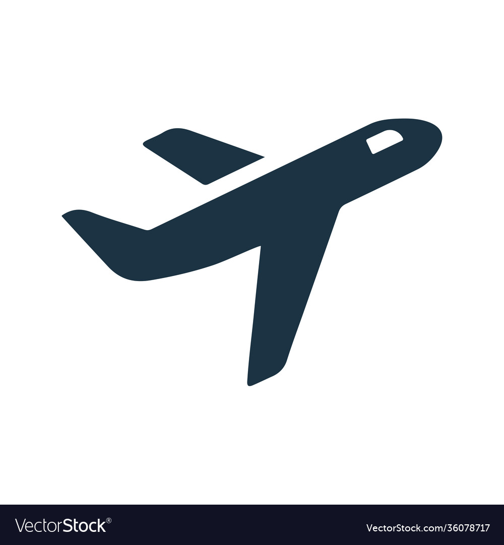 Airlines flying aviation wings icon glyph