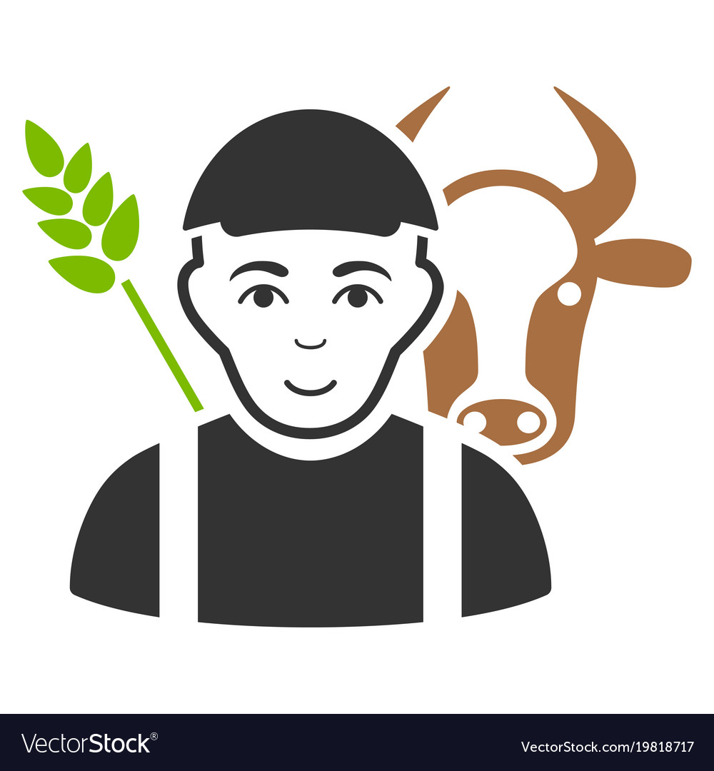 Farmer flat icon