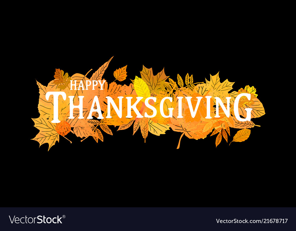 Happy Thanksgiving Day Poster